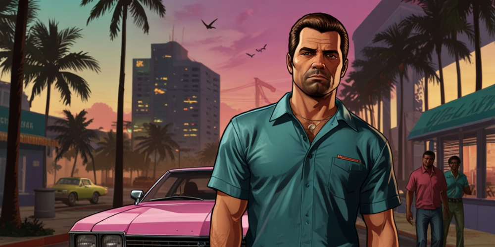 Grand Theft Auto 3 Vice City.